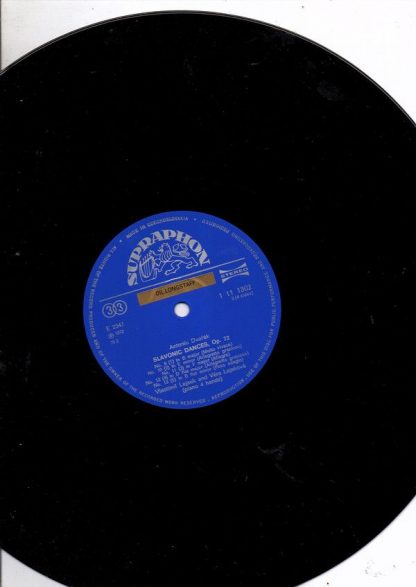 Supraphon 1 11 1301 - Slavonic Dances 1-16 / Legends 1-4 - Image 4
