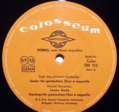 Colosseum Colos StM 102 - Mendelssohn Genzmer - Image 3