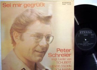 Eterna 8 26 937 - Sei Mir Gegrüßt- Peter Schreier Singt Lieder V
