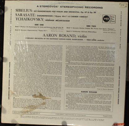 VOX (6) ST.GBY 511.600 - Zigeunerweisen And Carmen Fantasy, 6 Hu - Image 2