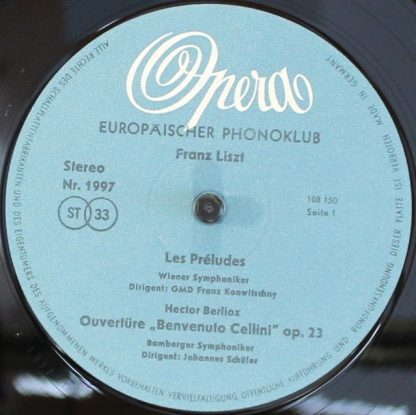 Opera 1997 - Les Preludes/ "Der Römische Karneval" Op.9/ Ouvertü - Image 4