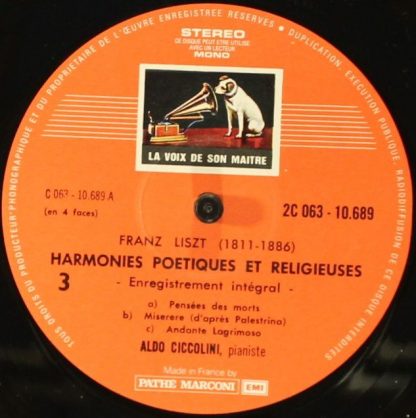 La Voix De Son Maître 2 C 063-10689 - Harmonies Poétiques Et Rel - Image 4