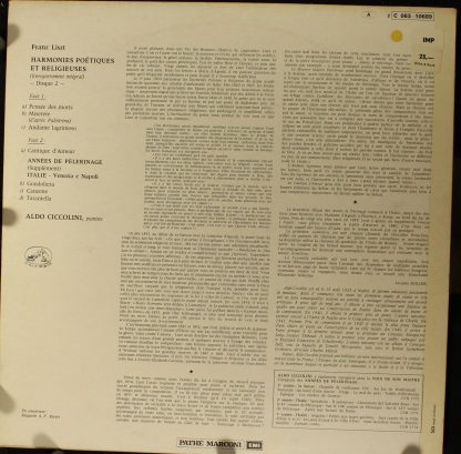 La Voix De Son Maître 2 C 063-10689 - Harmonies Poétiques Et Rel - Image 2