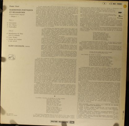 La Voix De Son Maître 2C 063-10688 - Harmonies Poetiques Et Reli - Image 2