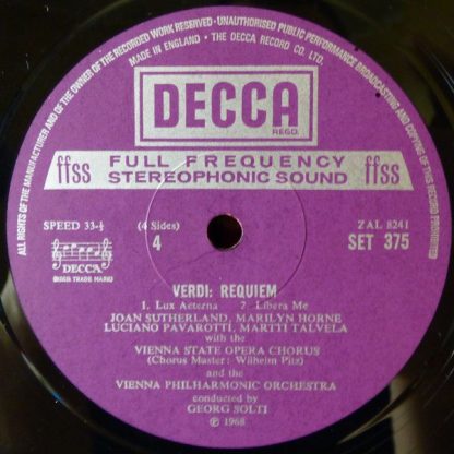 DECCA SET 374-5 - Requiem - Image 10