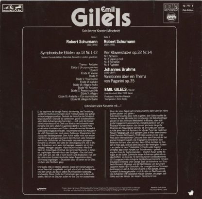 Eurodisc 13 777 8 - Sein Letzter Konzert-Mitschnitt - Image 2