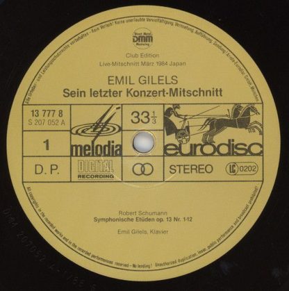 Eurodisc 13 777 8 - Sein Letzter Konzert-Mitschnitt - Image 3