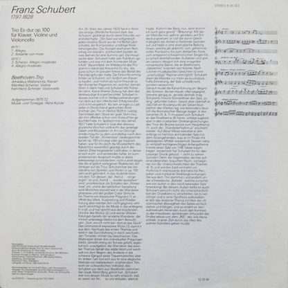 Eterna 8 26 253 - Klaviertrio Es-dur Op. 100 - Image 2