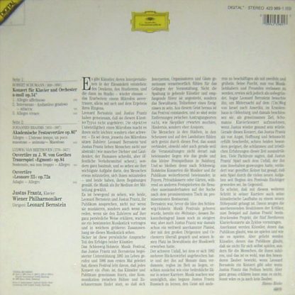 Deutsche Grammophon 423 989-1 G Q - Klavierkonzert / Akademische - Image 2