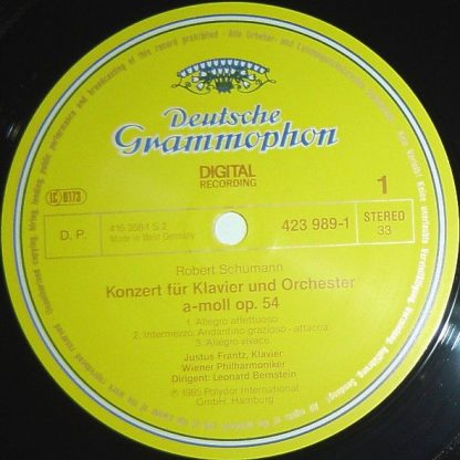 Deutsche Grammophon 423 989-1 G Q - Klavierkonzert / Akademische - Image 3