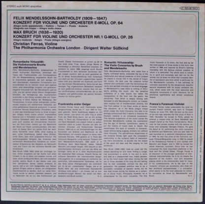 His Master's Voice 1C 053-00791 - Violinkonzert E-Moll / Nr.1 G- - Image 4