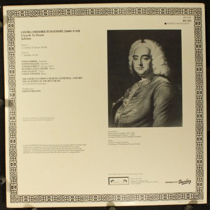 L'Oiseau-Lyre 595 039 - Utrecht Te Deum / Jubilate - Image 2