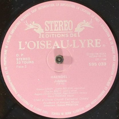 L'Oiseau-Lyre 595 039 - Utrecht Te Deum / Jubilate - Image 4