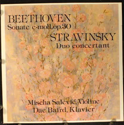 EMI Electrola F 665 888 - Sonate C-Moll, Op. 30 / Duo Concertant