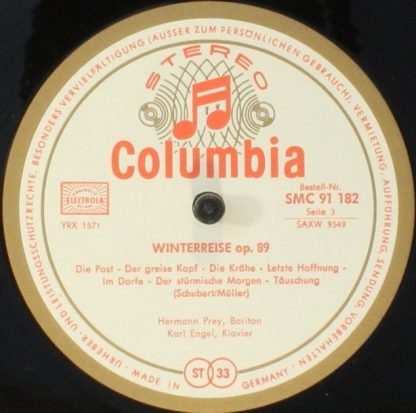 Die Stimme Seines Herrn SME 91 181/82 - Winterreise - Image 6