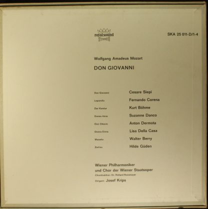 DECCA SKA 25 011-D/1-4 - Don Giovanni - Image 2