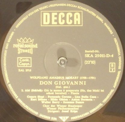 DECCA SKA 25 011-D/1-4 - Don Giovanni - Image 11