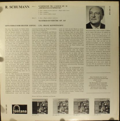 Fontana 875 038 CY - Symphonie Nr. 1 B-dur Op. 38 "Frühlingssymp - Image 2