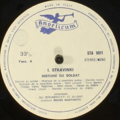 Disco Angelicum STA 9011 - Histoire Du Soldat / Kammermusik N. 1 - Image 4