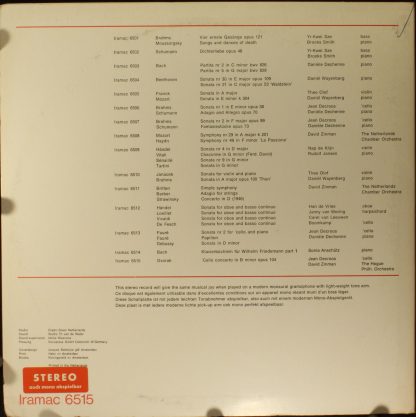 Iramac 6515 - 'Cello Concerto - Image 2