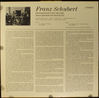 Not On Label RBS 100 - Streichquintett C-dur Op. 163 - Image 2