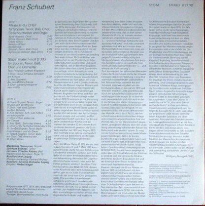 Eterna 8 27 101 - Messe Nr. 2 G-dur / Stabat Mater F-moll (Klops - Image 2