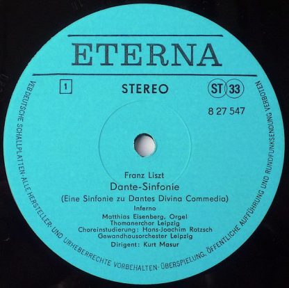 Eterna 8 27 547 - Dante-Sinfonie - Image 3