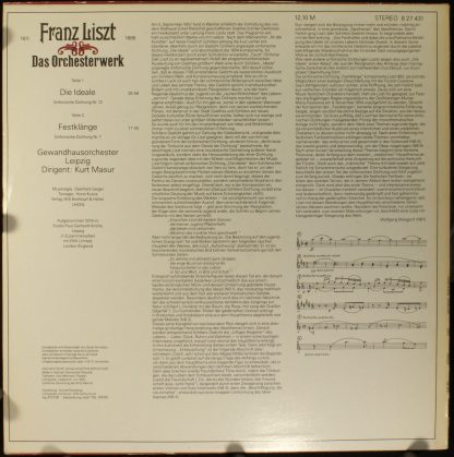 Eterna 8 27 431 - Die Ideale / Festklänge (Sinfonische Dichtunge - Image 2