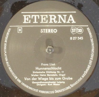 Eterna 8 27 545 - Bergsinfonie · Hunnenschlacht · Von Der Wiege - Image 4
