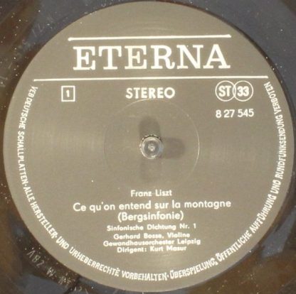 Eterna 8 27 545 - Bergsinfonie · Hunnenschlacht · Von Der Wiege - Image 3