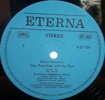 Eterna 8 27 753 - Das Paradies Und Die Peri Op. 50 - Image 5