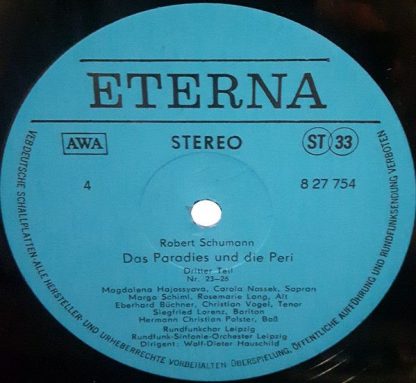 Eterna 8 27 753 - Das Paradies Und Die Peri Op. 50 - Image 6