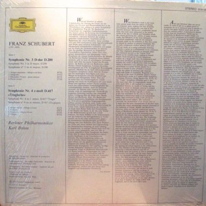 Deutsche Grammophon 2530 526 - Symphonien Nr.3 • Nr.4 - Image 2
