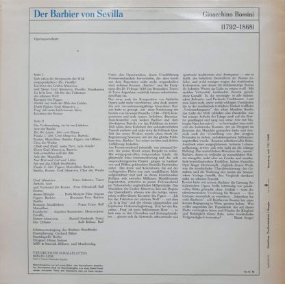 Eterna 8 25 575 - Der Barbier Von Sevilla - Image 2