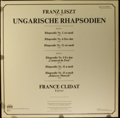 Aristocrate (2) 68 27 013 - Ungarische Rhapsodien - Image 2