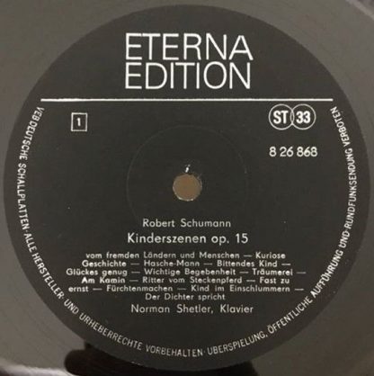 Eterna 8 26 868 - Kinderszenen / Blumenstück / Drei Romanzen / A - Image 3