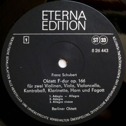 Eterna 8 26 443 - Oktett F-dur Op. 166 - Image 6