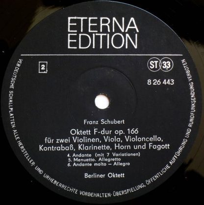 Eterna 8 26 443 - Oktett F-dur Op. 166 - Image 8