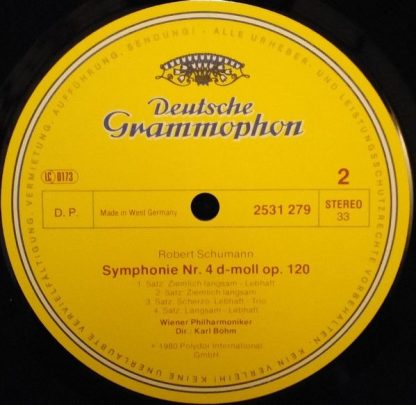 Deutsche Grammophon 2531 279 - Symphonie No.5 · Symphonie No.4 - Image 3