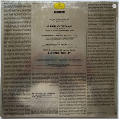 Deutsche Grammophon 2535 721 - Le Sacre Du Printemps - Image 2