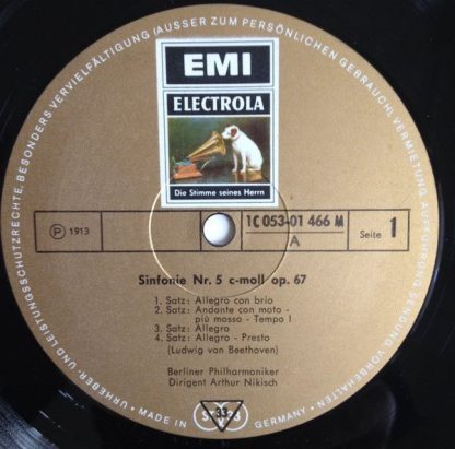 His Master's Voice 1 C 053-01 466 M - Beethoven Sinfonie Nr. 5 - Image 3