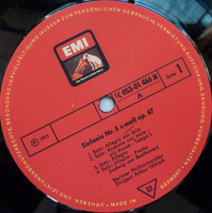 His Master's Voice 1 C 053-01 466 M - Beethoven Sinfonie Nr. 5 - Image 6