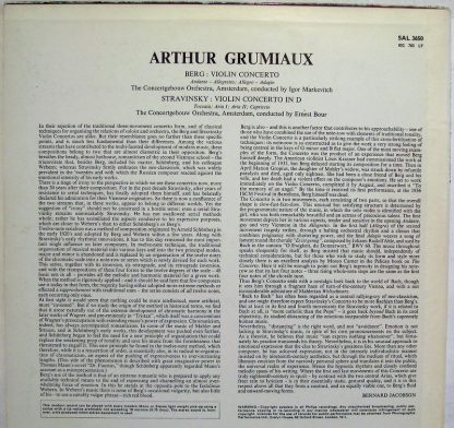 Philips 802 785 LY - Violin Concertos - Image 2