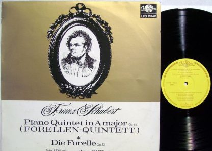 Qualiton LPX 11342 - Piano Quintet In A Major Op. 114 - Die Fore