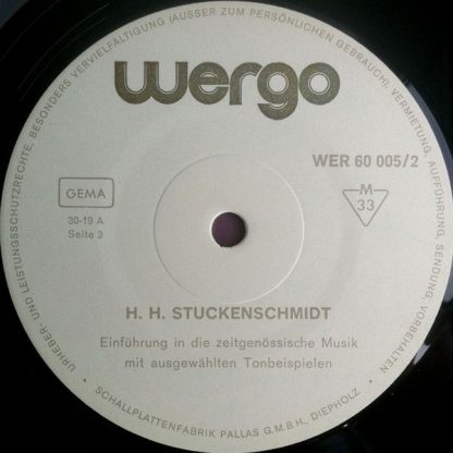 WERGO WER 60005 - Einführung In Die Neue Musik Mit Ausgewählten - Image 6