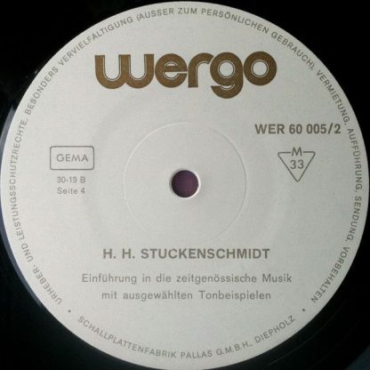 WERGO WER 60005 - Einführung In Die Neue Musik Mit Ausgewählten - Image 7