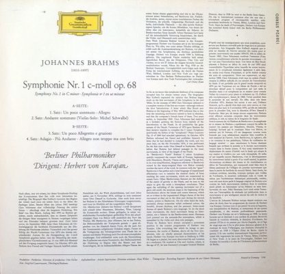Deutsche Grammophon 138 924 SLPM - Symphonie Nr. 1 C-Moll Op. 68 - Image 2