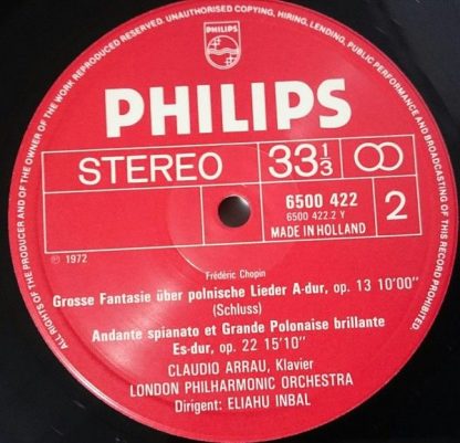 Philips 6747 448 - Sämtliche Werke Für Klavier Und Orchester - Image 6