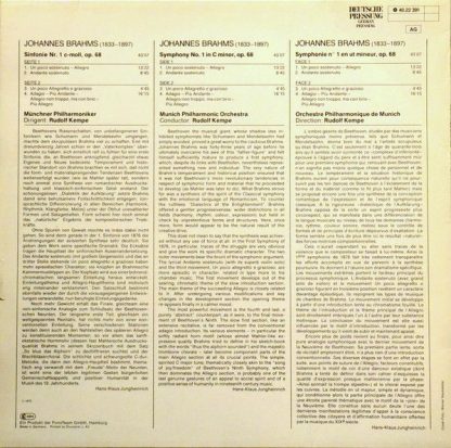 ACANTA 40.22 391 - Sinfonie Nr. 1 C-Moll, Op. 68 - Image 2