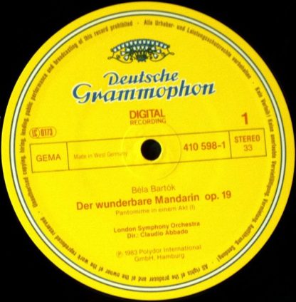 Deutsche Grammophon 410 598-1 GH - The Miraculous Mandarin · 2 P - Image 3